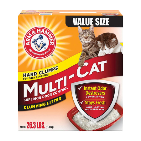 Arm & Hammer Cat Litter Mlti Cat26.3# 02303